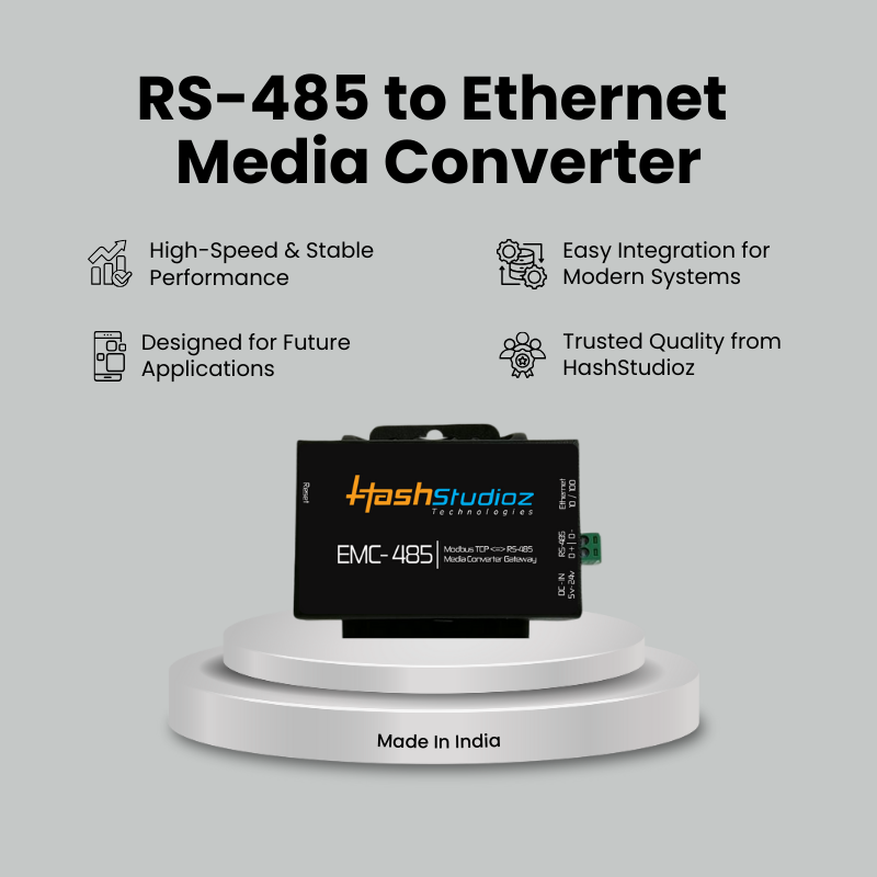 RS-485 to Ethernet Converter – India’s Most Affordable, High-Performance Device - IoTStudioz