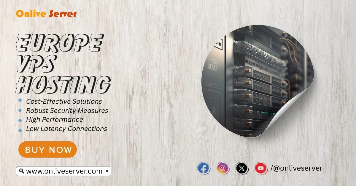 Onlive Server: Europe VPS Hosting That Powers Your Digital Transformation | by Instantserverhosting | Aug, 2025 | Medium