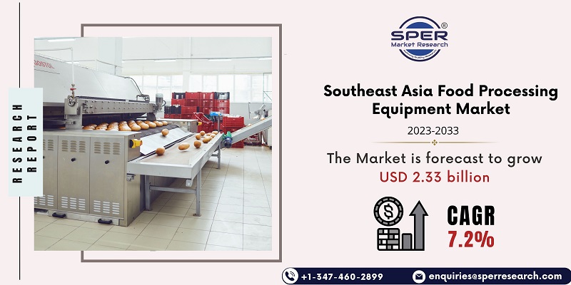Southeast Asia Food Processing Equipment Market Growth, Size, Trends, Share and Future Outlook: SPER Market Research