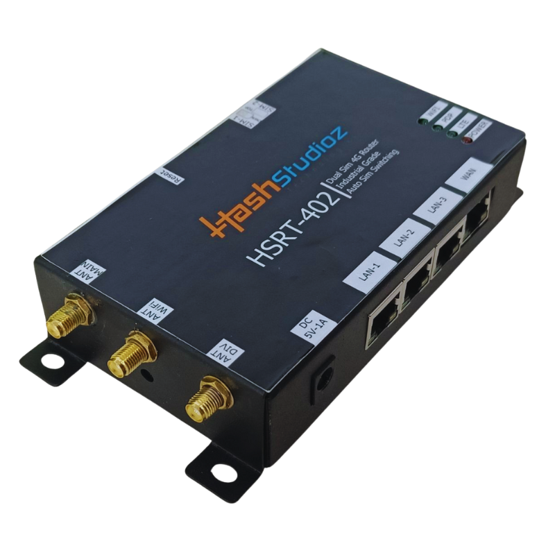 Dual SIM 4G LTE Industrial Router - IoTStudioz