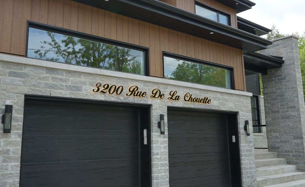 Custom House Address Signs & Lighted Numbers in Ontario | EliteAddressSigns