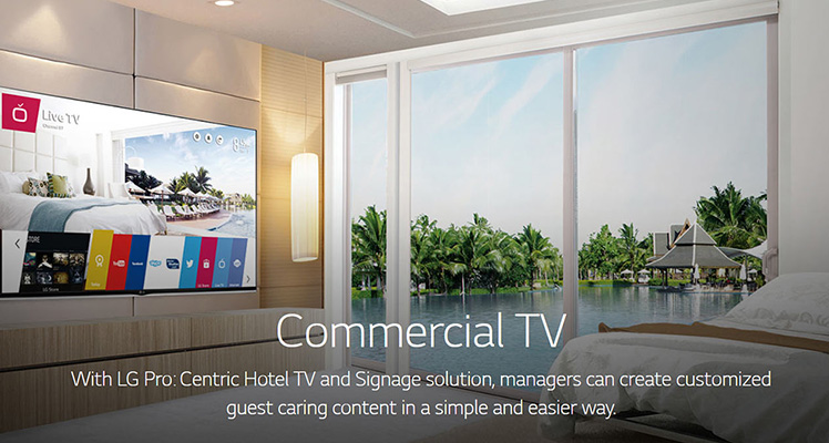 LG Display Solutions - Commercial TV Partner, Distributor, Dealer in India