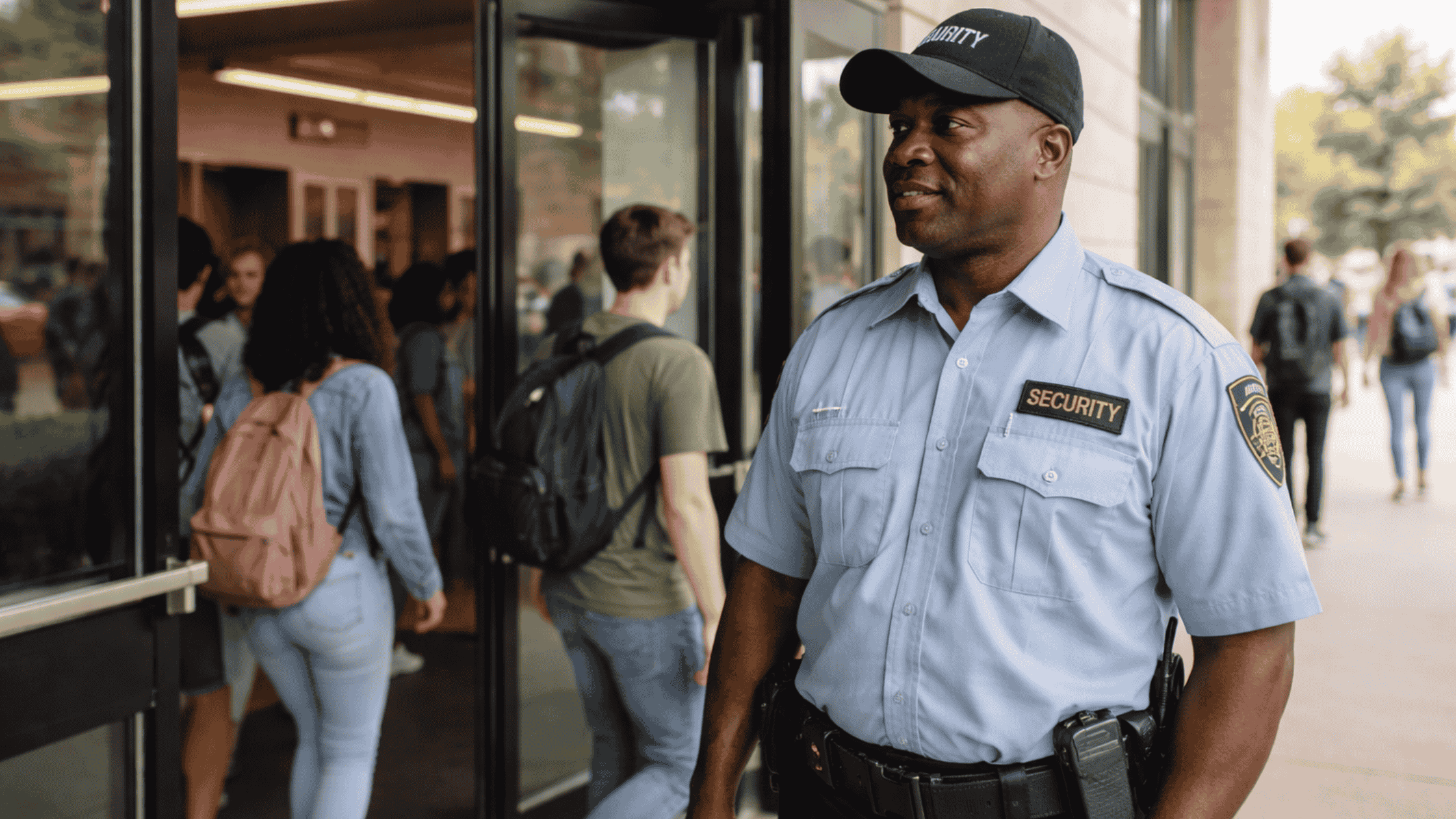 Unarmed Security Guards for Schools & Office Buildings