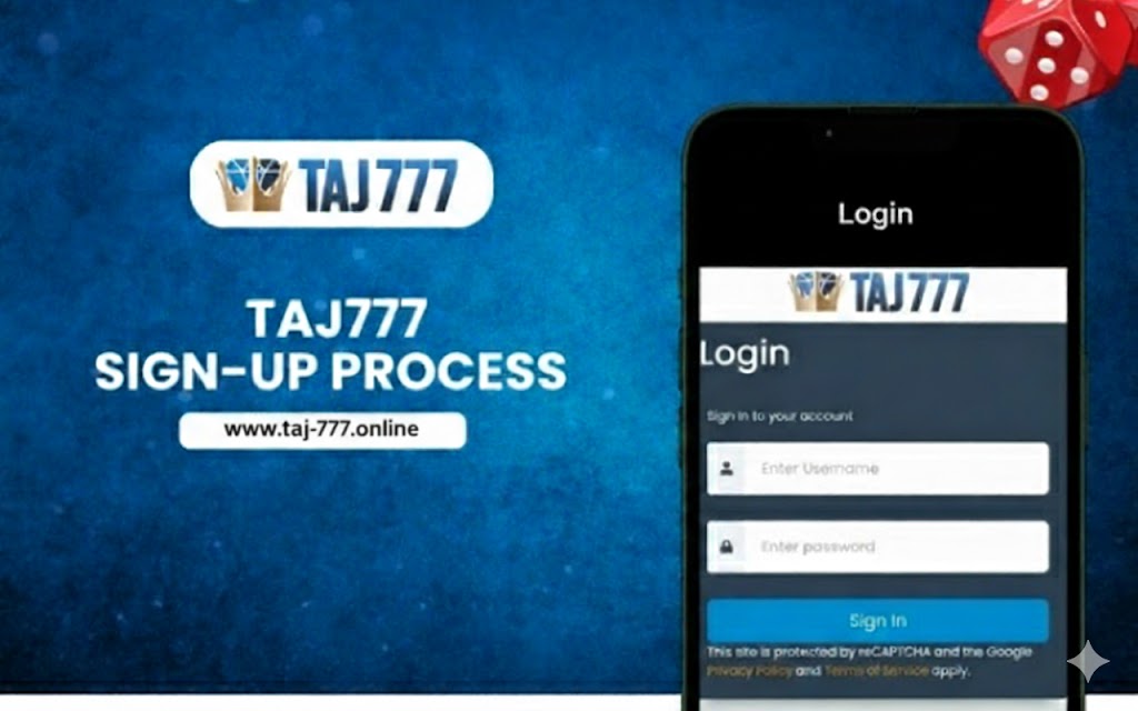 Taj777 Login