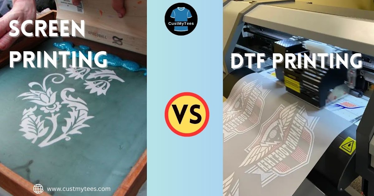 Screen Printing vs DTF: Which Is Best for Your Custom T-Shirts?