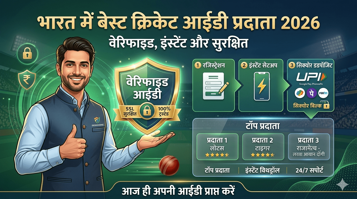 Best Cricket ID Provider in India 2026 – Verified, Instant