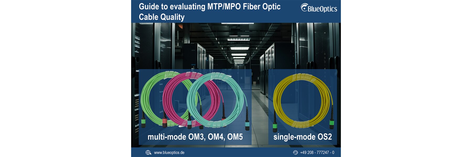 Leitfaden zur Bewertung der Qualität von MTP/MPO-Kabeln