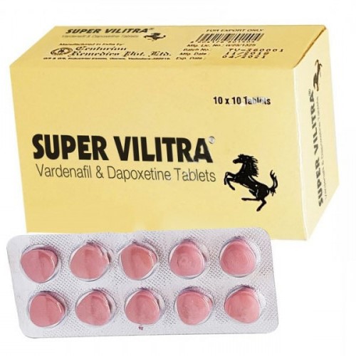 Super Vilitra 80mg | Treat PE & ED In Male | Learn More
