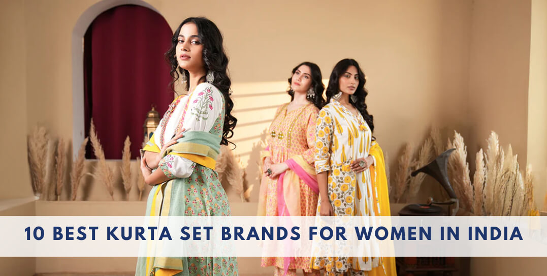 10 Best Kurta Set Brands for Women in India (2026) – IndiSangam Ecom