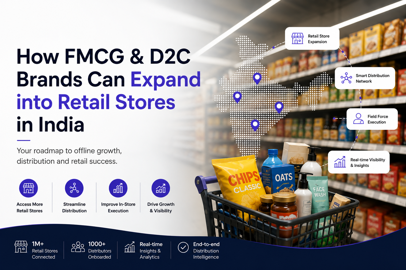 How FMCG Brands Expand into Retail Stores in India